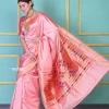 Black Tanchoi Silk Saree