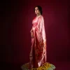 Black Tanchoi Silk Saree