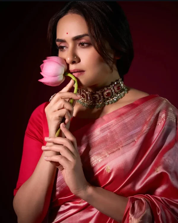 Black Tanchoi Silk Saree